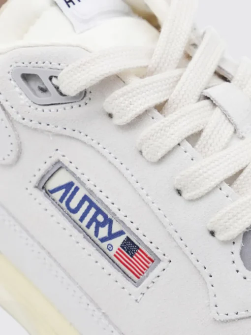 Sneakers Hyperway Autry in camoscio e mesh