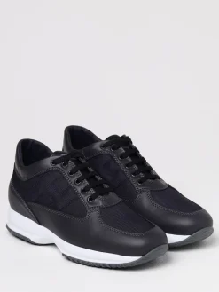 Sneakers Interactive Hogan in pelle e mesh