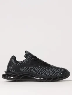 Sneakers Just Cavalli in pelle e gomma con stampa logo