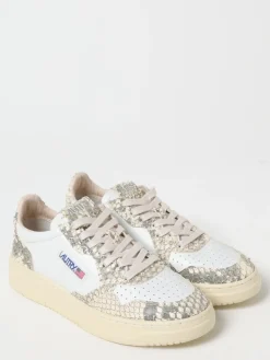 Sneakers Medalist Autry in pelle con stampa pitone