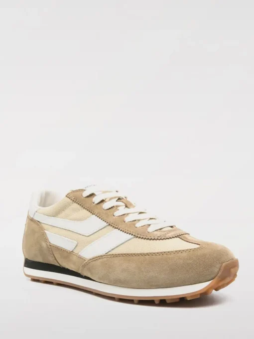 Sneakers Mick Tom Ford in camoscio e mesh