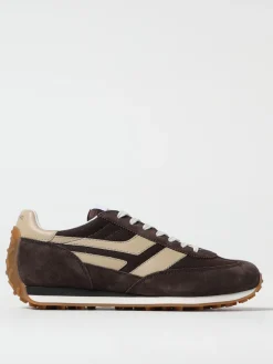 Sneakers Mick Tom Ford in camoscio e mesh