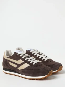 Sneakers Mick Tom Ford in camoscio e mesh