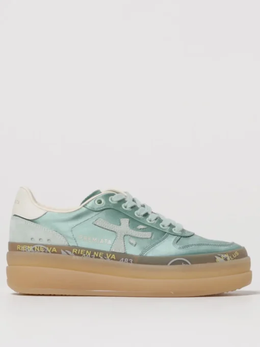 Sneakers Micol Premiata in raso e pelle