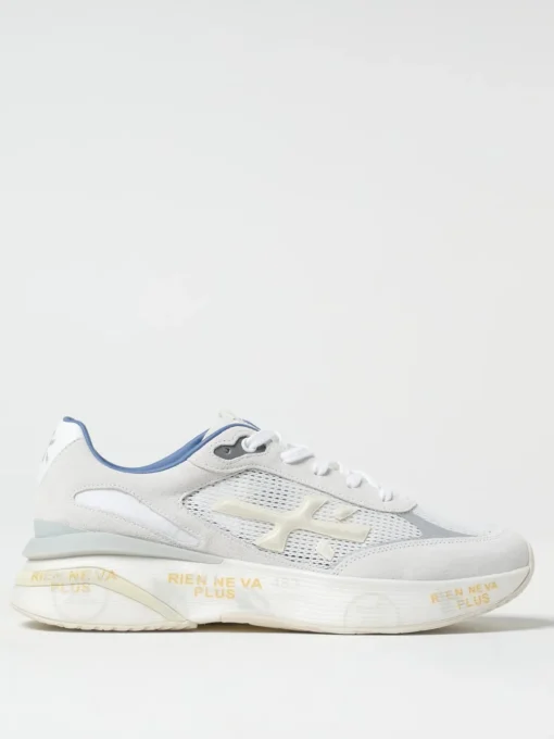 Sneakers Moerun Premiata in camoscio e mesh