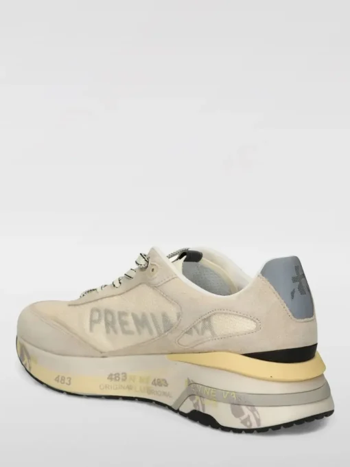 Sneakers Moerun Premiata in camoscio e mesh