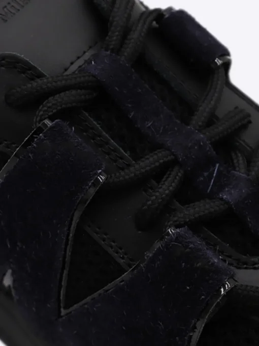 Sneakers Moschino Couture in pelle e mesh