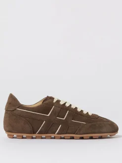 Sneakers Olympia Hogan in camoscio