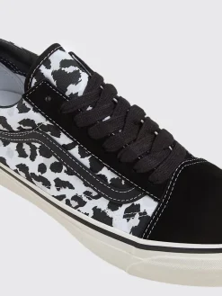 Sneakers Premium Old School Vans in camoscio e canvas