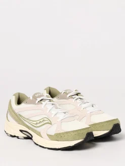 Sneakers Ride Millennium Saucony in camoscio e mesh