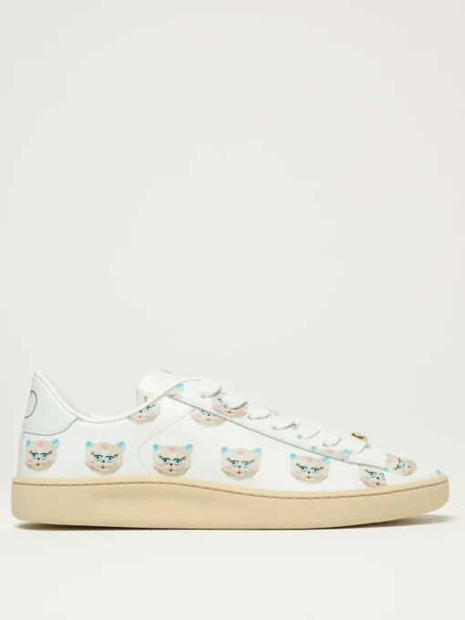 Sneakers Royco Valentino Garavani in pelle con stampa Le Chat De La Maison