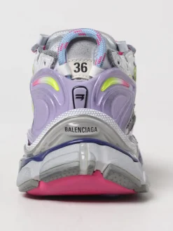 Sneakers Runner Balenciaga in mesh e gomma