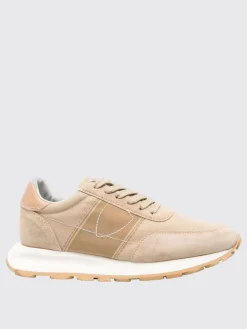 Sneakers Running Tour Philippe Model in camoscio e mesh