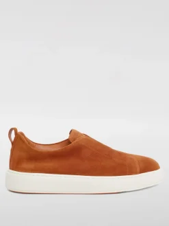 Sneakers Santoni in camoscio