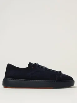Sneakers Santoni in camoscio