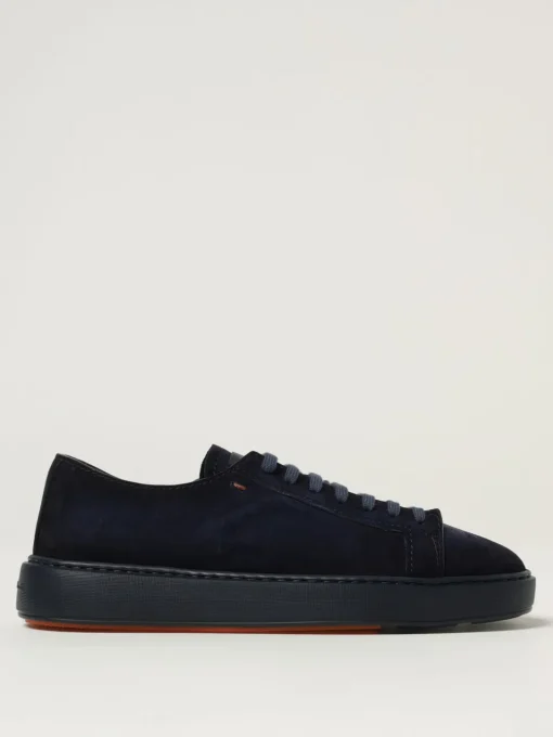 Sneakers Santoni in camoscio