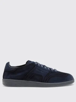 Sneakers Santoni in camoscio