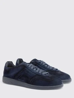 Sneakers Santoni in camoscio