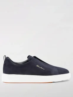 Sneakers Santoni in camoscio