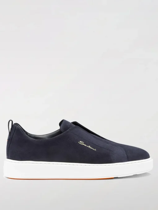Sneakers Santoni in camoscio