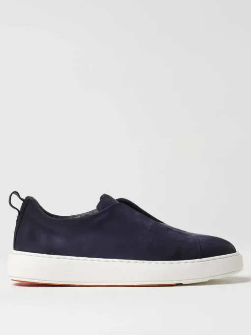 Sneakers Santoni in camoscio