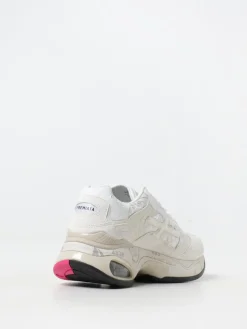 Sneakers Sharky-D Premiata in pelle e pizzo