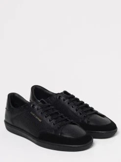 Sneakers SL/10 Saint Laurent in pelle goffrata