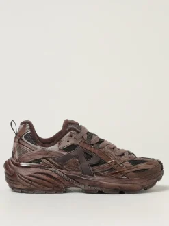 Sneakers Storm Runner Represent in mesh e pelle sintetica effetto used