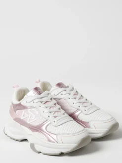 Sneakers Stuart Weitzman in mesh e pelle