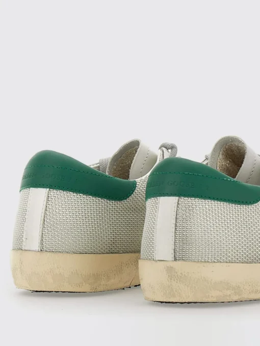 Sneakers Super-Star Golden Goose in pelle e mesh used
