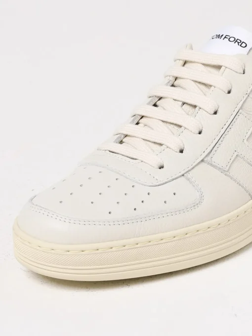 Sneakers Tom Ford in pelle a grana