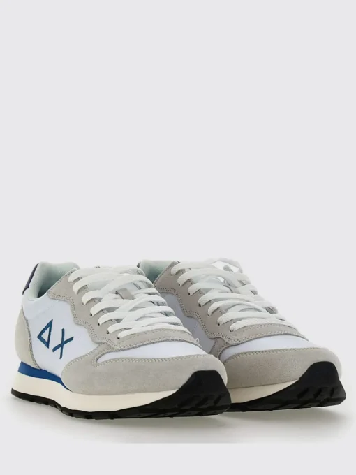 Sneakers Tom Solid SUN68 in camoscio e mesh