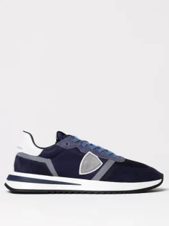 Sneakers Tropez 2.1 Philippe Model in camoscio e mesh