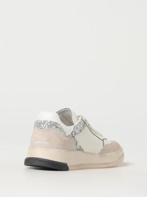 Sneakers Tweener Ghoud in pelle used con glitter