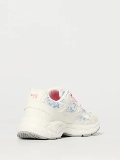 Sneakers Twinset Actitude in pelle sintetica e mesh stampato