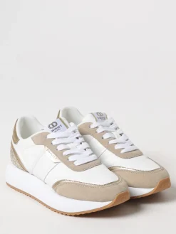 Sneakers Twinset in pelle sintetica e glitter