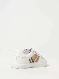 Sneakers Vintage Check Burberry in pelle e misto cotone
