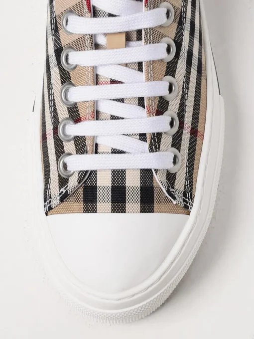Sneakers Vintage Check Burberry in canvas jacquard