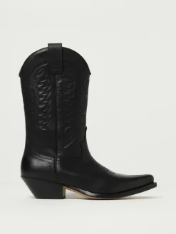 Stivale MM6 Maison Margiela in pelle con ricami
