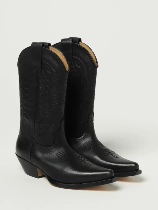 Stivale MM6 Maison Margiela in pelle con ricami