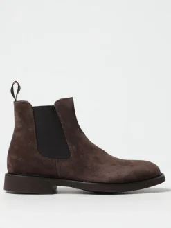 Stivaletto Chelsea Doucal's in camoscio