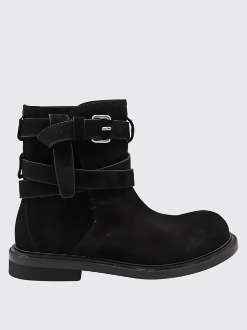 Stivaletto Moschino Couture in camoscio