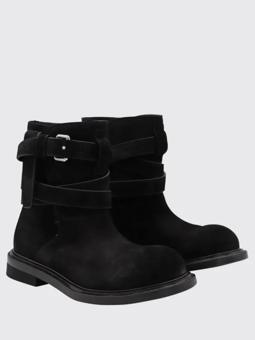 Stivaletto Moschino Couture in camoscio