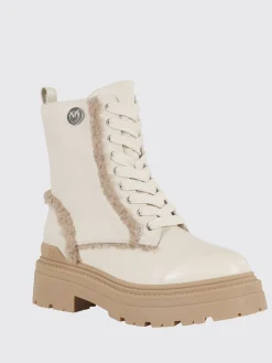 Stivaletto Pinko in pelle e shearling