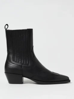 Stivaletto Toni Garrn x Copenhagen in pelle