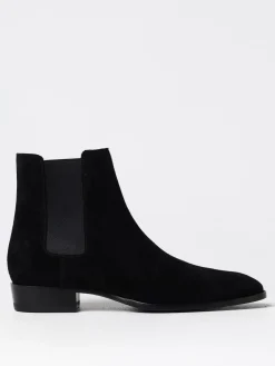 Stivaletto Wyatt Saint Laurent in camoscio