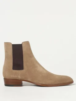 Stivaletto Wyatt Saint Laurent in camoscio