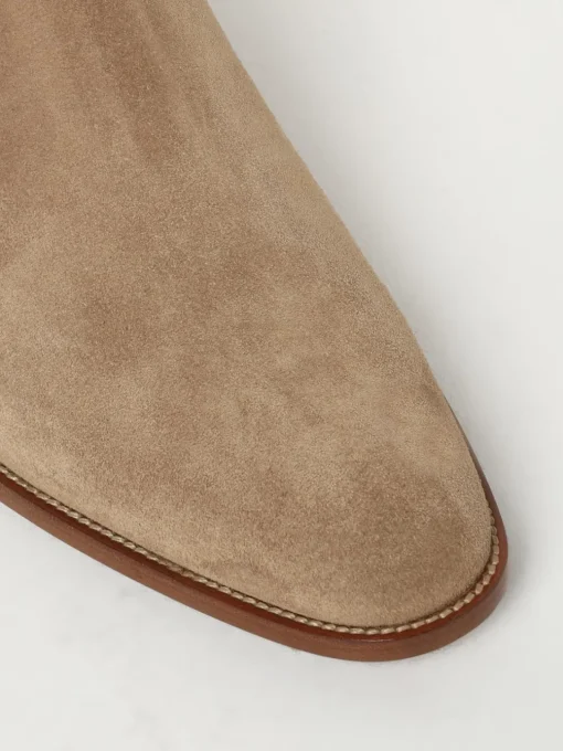 Stivaletto Wyatt Saint Laurent in camoscio