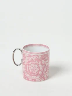 Tazza Rosenthal x Versace Home in porcellana con stampa Baroque