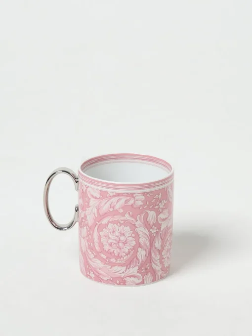 Tazza Rosenthal x Versace Home in porcellana con stampa Baroque